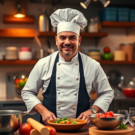 Imagen del programa 'Cocina con Alma', un programa de cocina con un chef famoso.