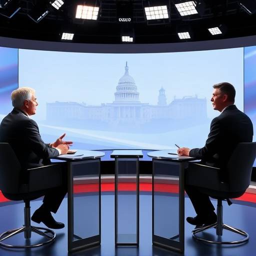Imagen del programa 'El Debate Abierto', un programa de debate político.